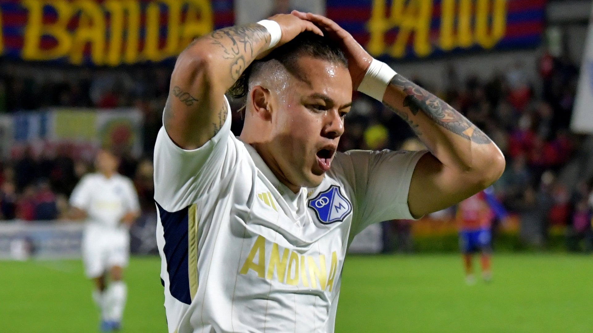 Leonardo Castro, Pasto vs. Millonarios - VizzorImage