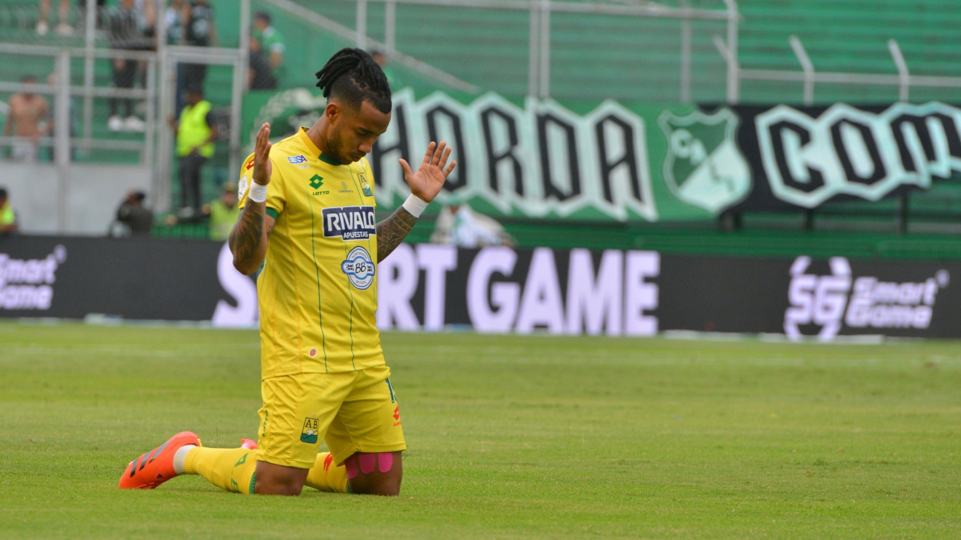 Aldair Gutiérrez, defensa de Bucaramanga - VizzorImage