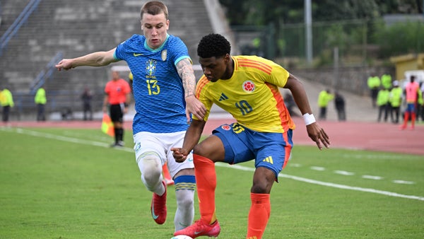 Brasil venció a Colombia en el Sudamericano Sub-20