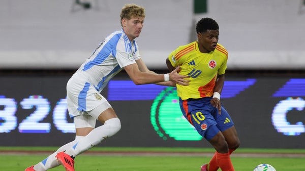Colombia cayó ante Argentina en el Sudamericano Sub-20