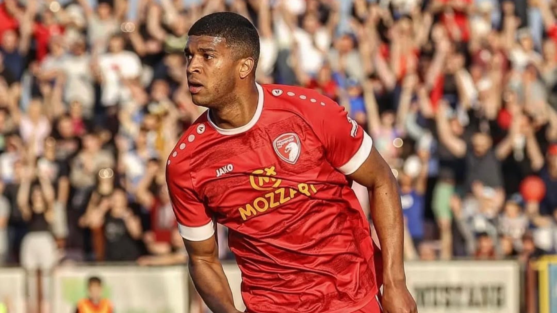 Dilan Ortiz con Radnicki de Serbia - @dilanortiz_9