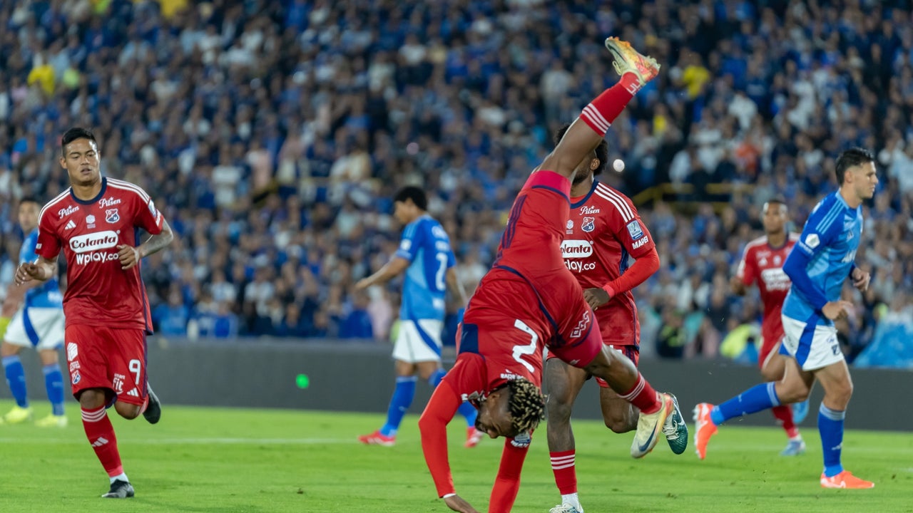 Medellín derrotó a Millonarios y es líder de la Liga BetPlay