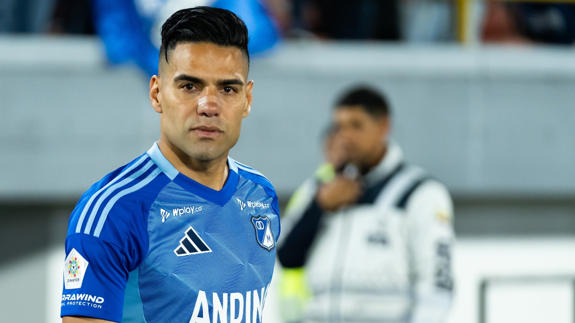 Radamel Falcao García en Millonarios 0-1 Medellín - VizzorImage