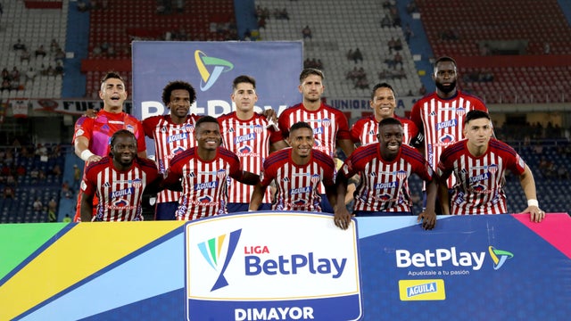 Formación de Junior de Barranquilla