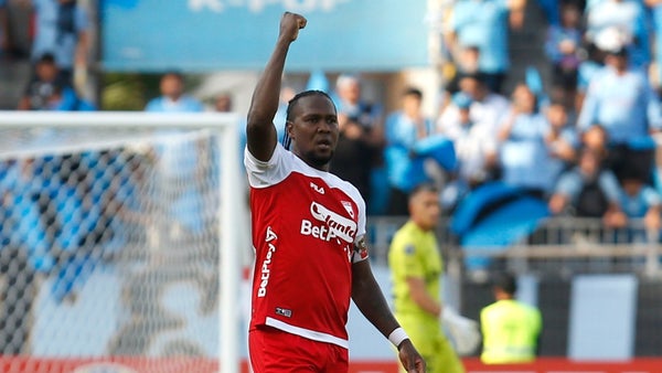 Hugo Rodallega logró el gol más rápido de Santa Fe en la Libertadores