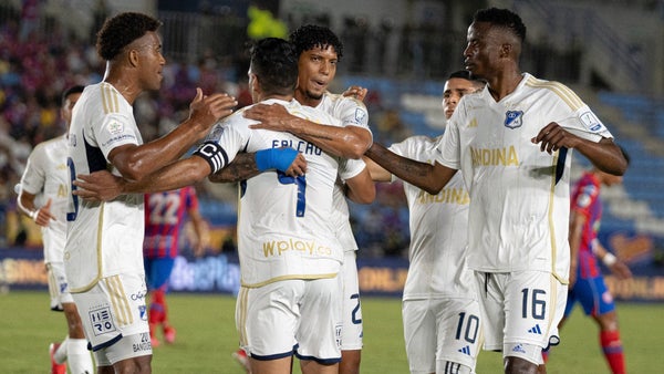 Millonarios igualó a Nacional y América en la tabla de posiciones