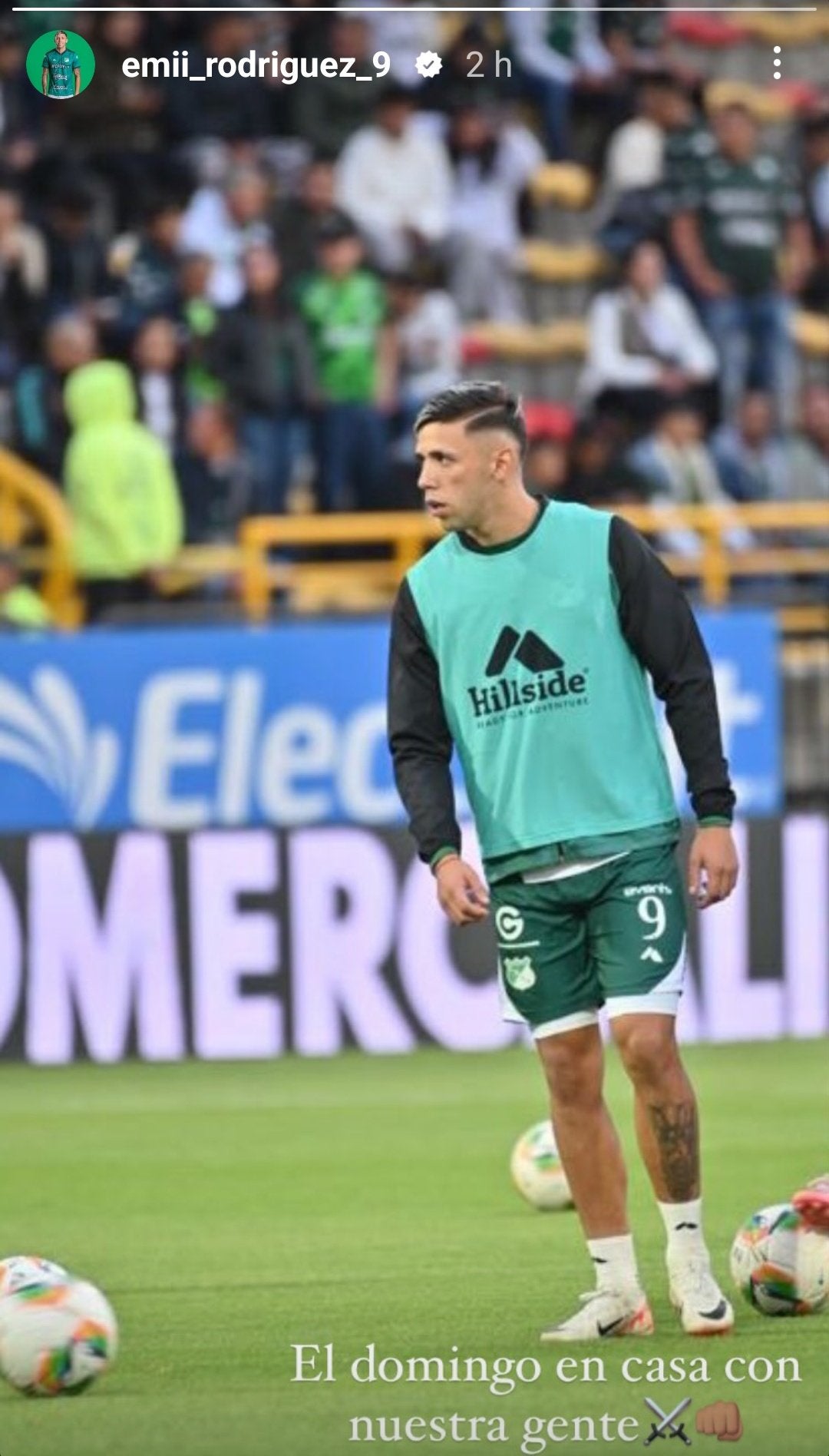 Foto de Emiliano Rodríguez en su cuenta de Instagram