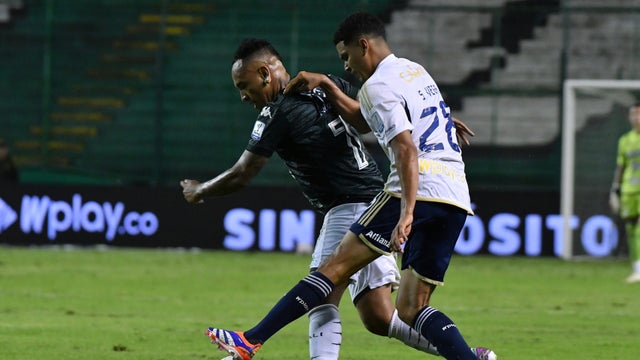 Jarlan Barrera y Stiven Vega en Cali vs Millonarios - VizzorImage