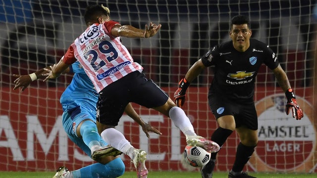 Teófilo Gutiérrez con Junior