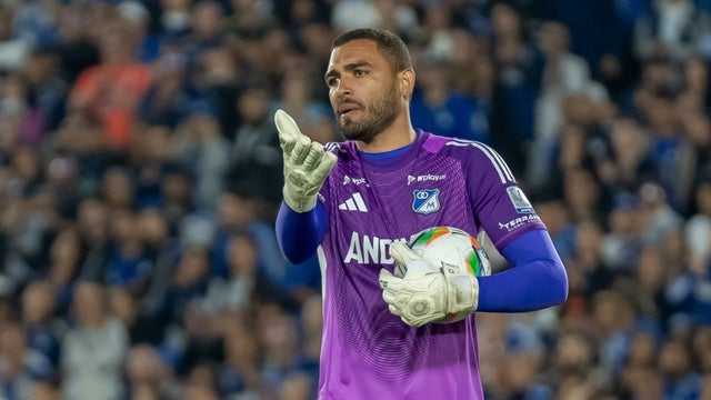 Álvaro Montero, titular indiscutido en Millonarios - VizzorImage