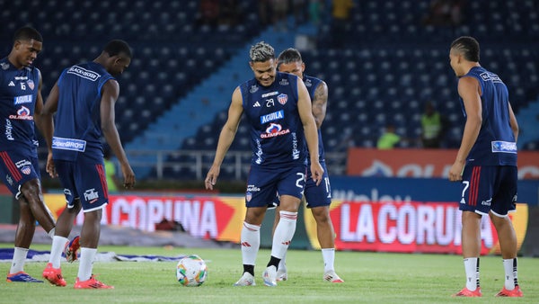 Teo Gutiérrez fue ovacionado al minuto 29 por los hinchas de Junior