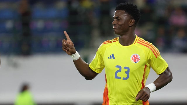 Neyser Villarreal, goleador de Colombia Sub20 - AFP