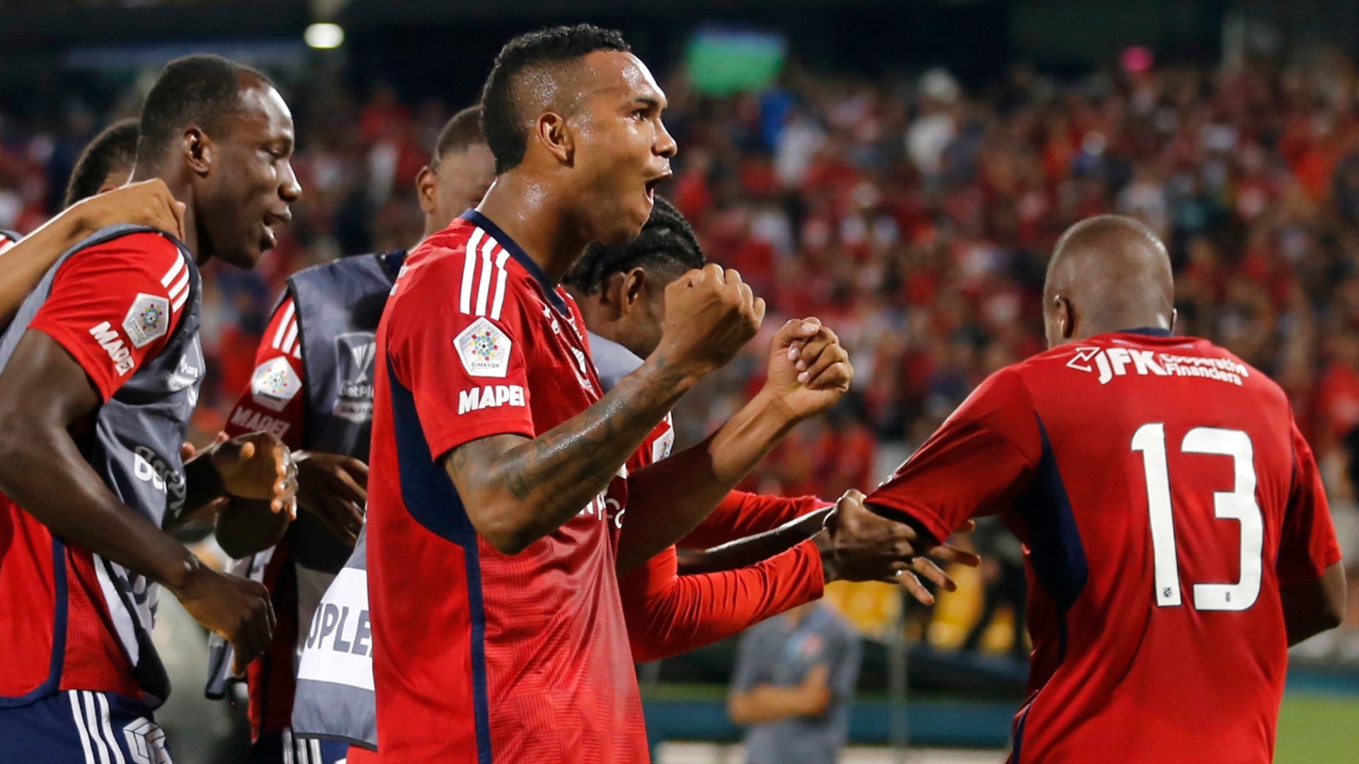 Medellín intentó un golazo de rabona a Llaneros - VizzorImage