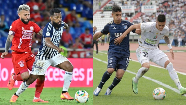 Once Caldas vs. Millonarios y Junior vs. América tienen árbitros