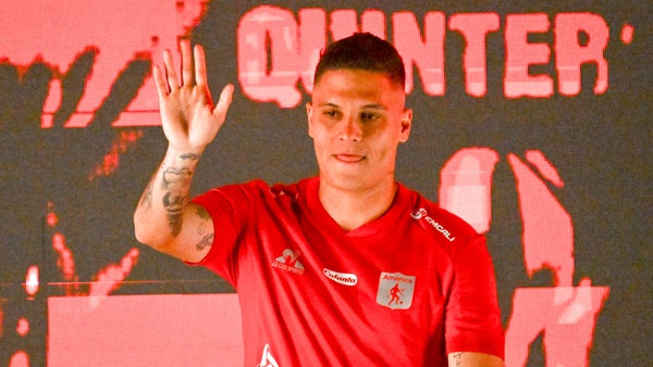 Quintero, primer colombiano que podría ganar dos Sudamericanas