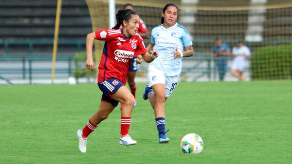 Medellín venció a Millonarios y está on fire en la Liga Femenina