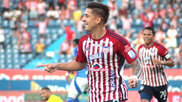 ¡En los últimos minutos! Junior venció en casa a Millonarios