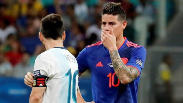 Messi envía un mensaje tras declaraciones de James sobre Argentina