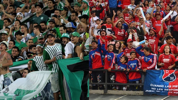 Nacional vs. Medellín se jugará con las dos hinchadas Nacional vs. Medellín se jugará con las dos hinchadas