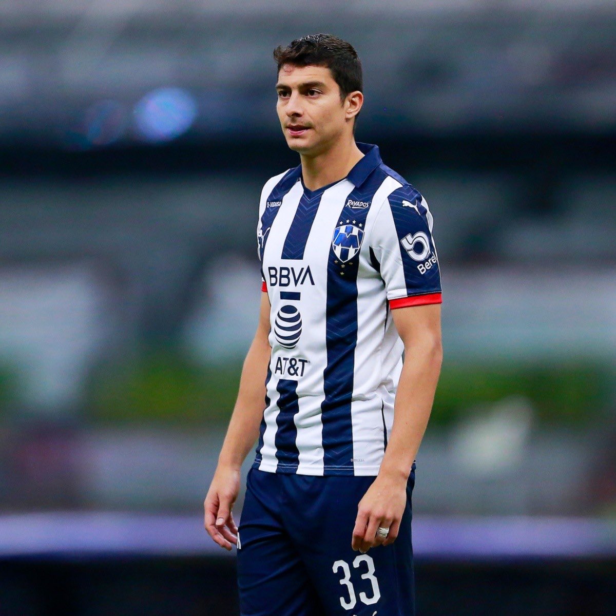 Stefan Medina, actual jugador de Monterrey / AFP