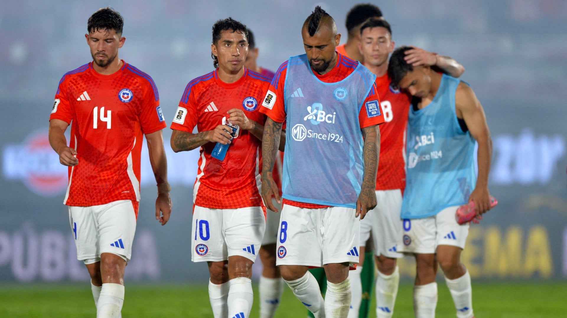 La selección de Chile