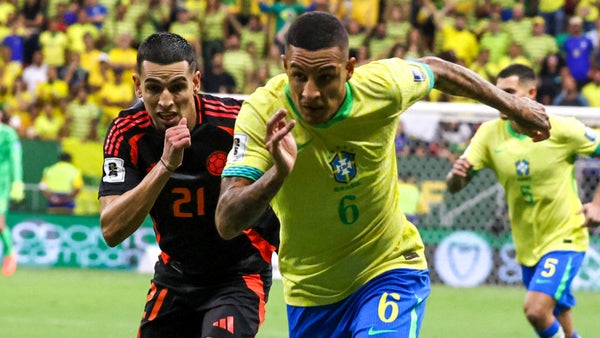 ¿Cuál fue el motivo de la derrota de Colombia ante Brasil?