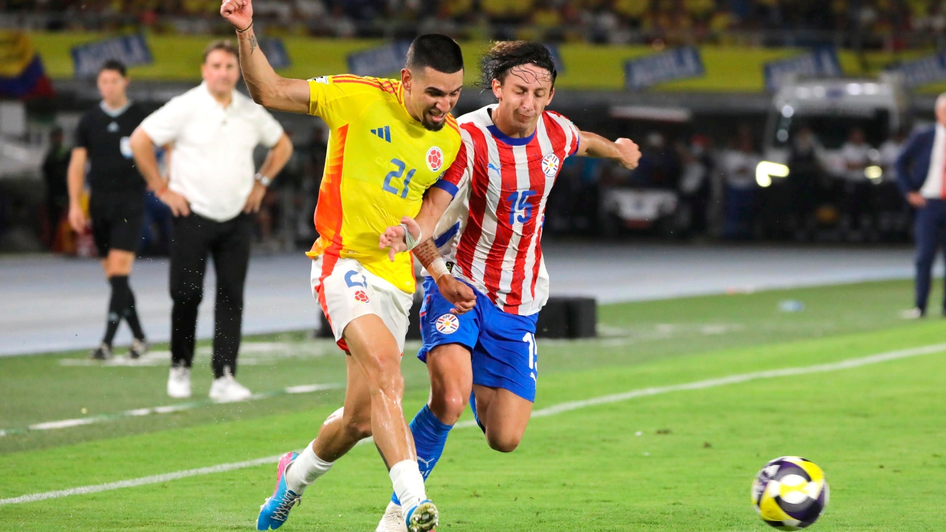 Empate Colombia - Paraguay