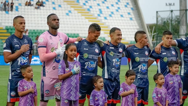 Alianza Valledupar se perdió una clara opción de gol ante Fortaleza