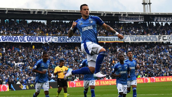 Leonardo Castro conquistó su gol 50 con Millonarios