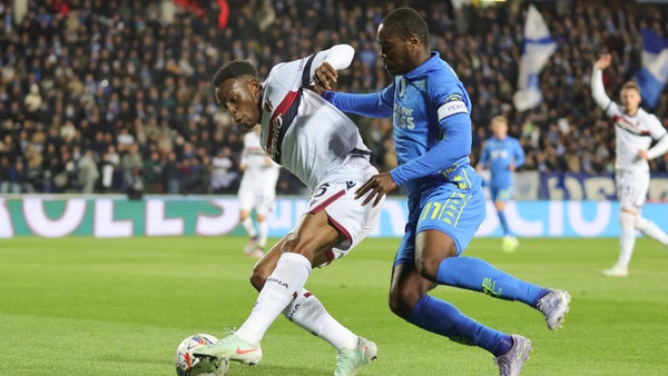 ¡Jhon Lucumí, titular! Bologna aplastó a Empoli en la ida de Copa Italia