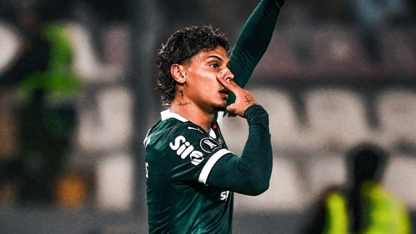 Richard Ríos salvó a Palmeiras con gol agónico en la Libertadores