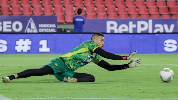 Antes del gol a Tolima, Quintana salvó 3 veces a Bucaramanga