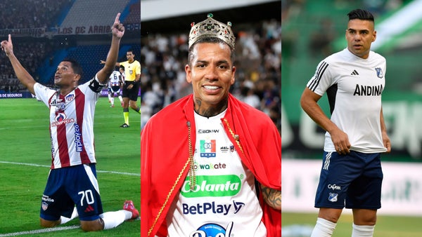 Dayro y Bacca, protagonistas en el ranking de máximos goleadores