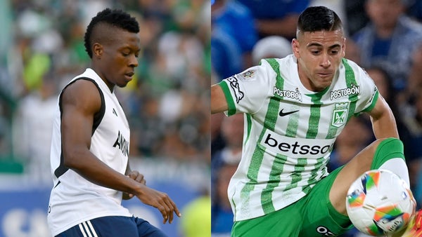 Millonarios vs. Nacional: alarmante golpe entre Palacios y Cándido