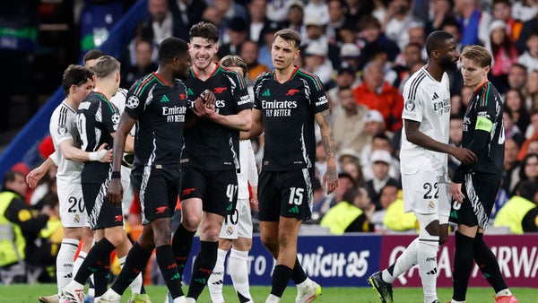 Arsenal sentenció a Real Madrid 5-1 en el global y sigue en Champions