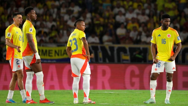 Se confirmó lesión de uno de los jugadores de selección Colombia