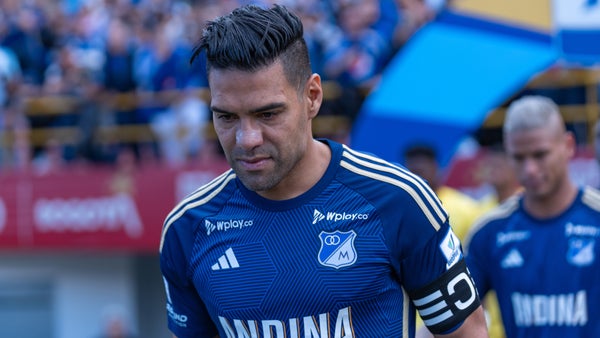 ¡La foto más esperada! Falcao volvió a entrenar con Millonarios