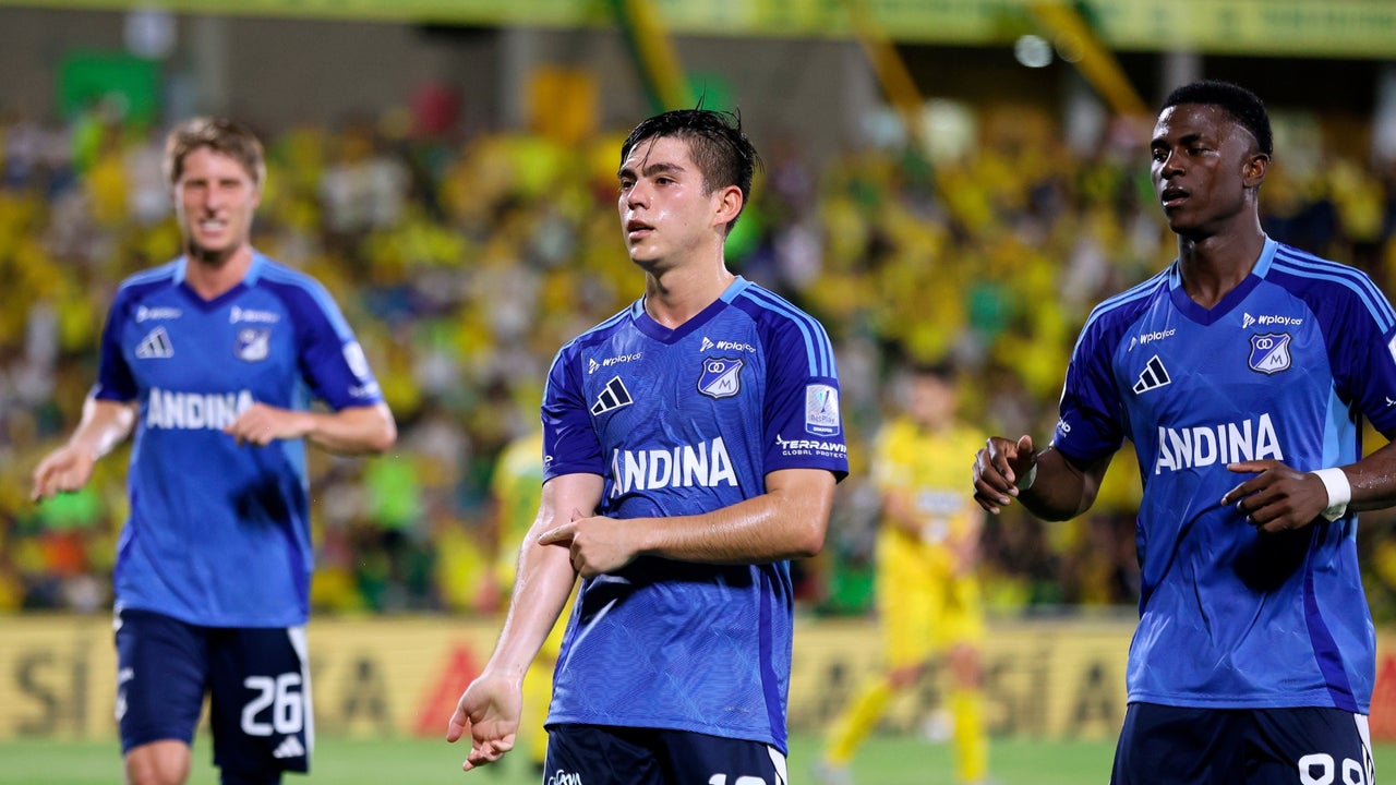 Millonarios derrotó a Bucaramanga y es líder de la Liga BetPlay