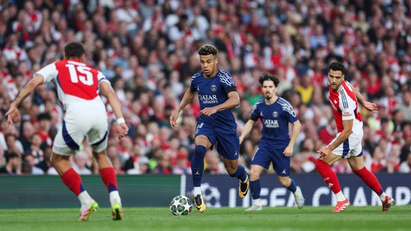 PSG tomó ventaja sobre Arsenal en la Champions League