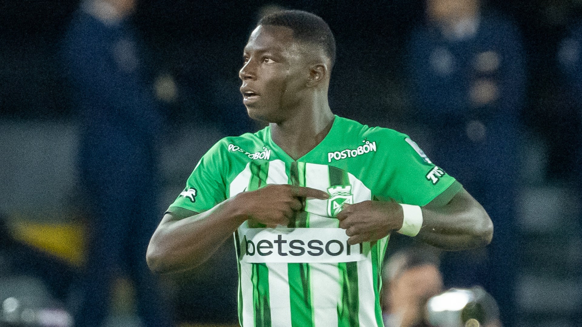 Marino Hinestroza, delantero de Atlético Nacional - VizzorImage