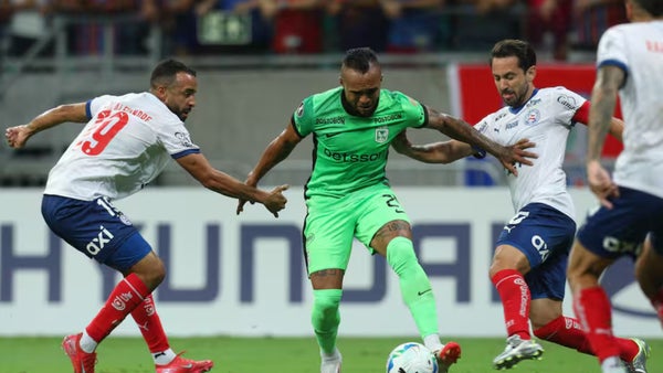 Conmebol podría sancionar a Bahía tras el juego vs. Atlético Nacional