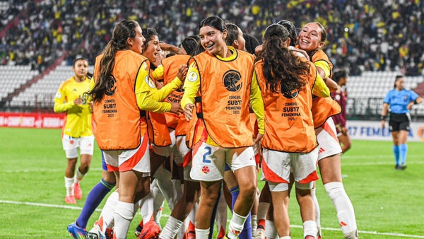 Colombia goleó a Venezuela y es líder del Sudamericano Sub-17