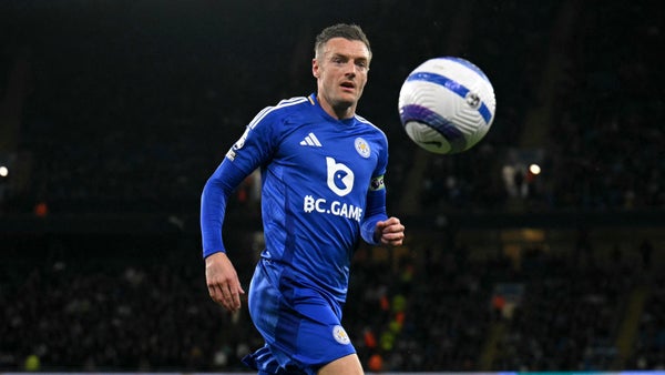 Jamie Vardy protagonizó un insólito momento en la Premier