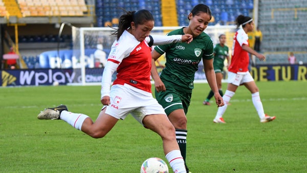 Golazo de Santa Fe vs. La Equidad no fue por culpa del palo