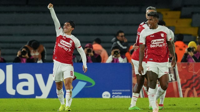 Santa Fe le ganó 2-1 a Junior en El Campín
