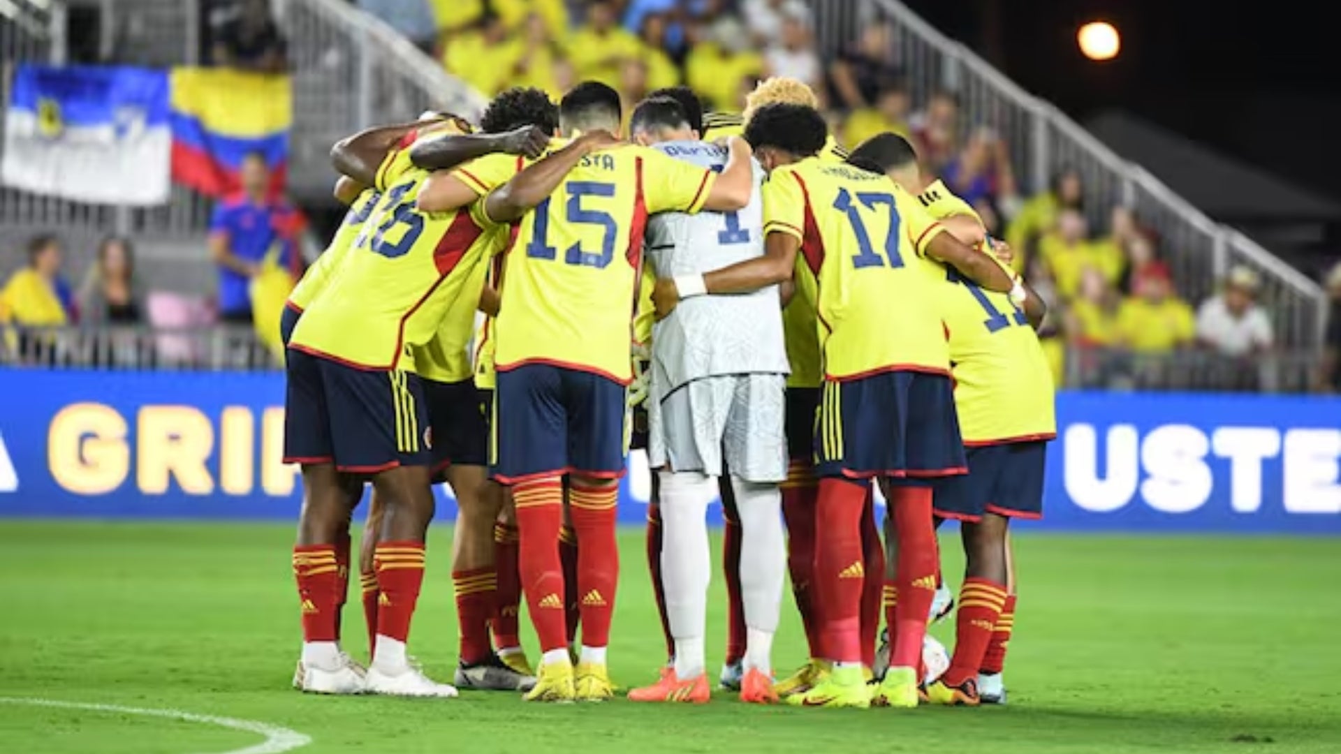 Jugadores de selección Colombia reunidos en grupo Jugadores de selección Colombia reunidos en grupo