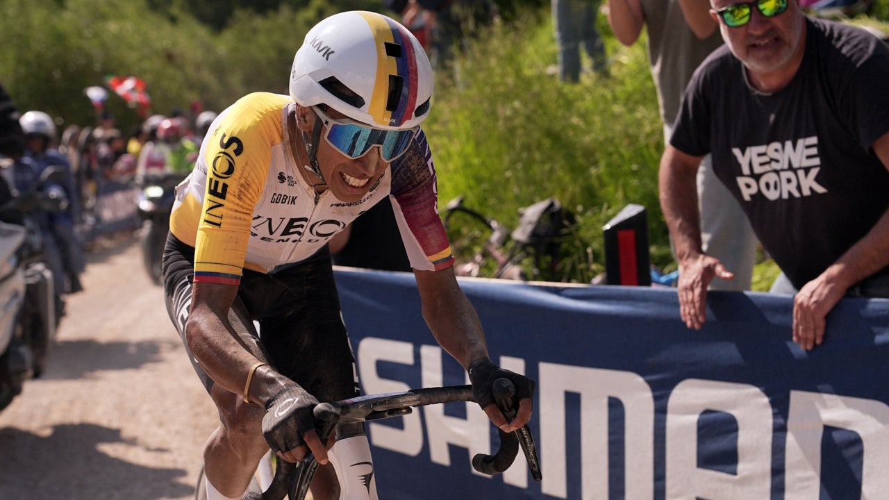Egan Bernal mete medio: así se definió la etapa 9 del Giro de Italia