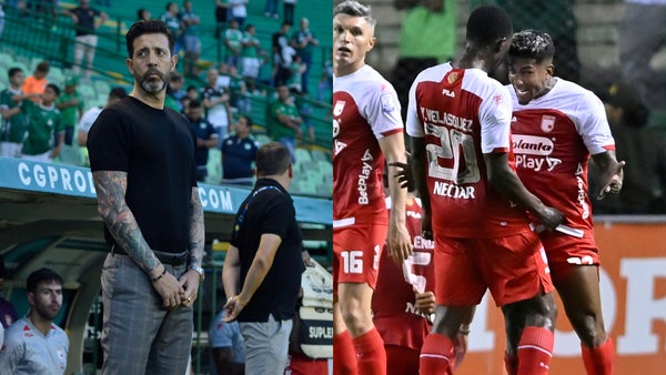 Jorge Bava se refirió a la pelea entre los jugadores de Santa Fe