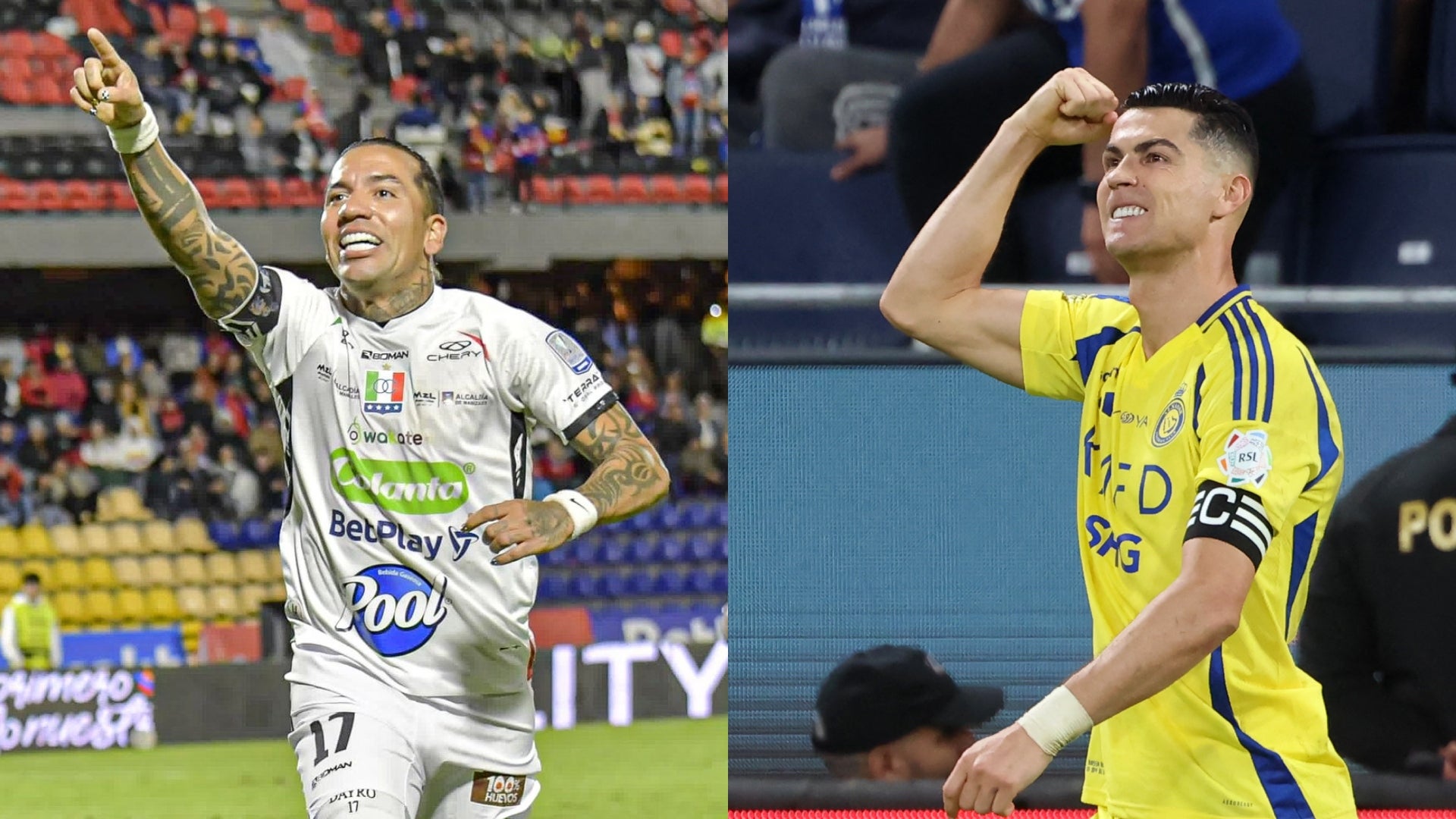 Dayro y Cristiano Ronaldo