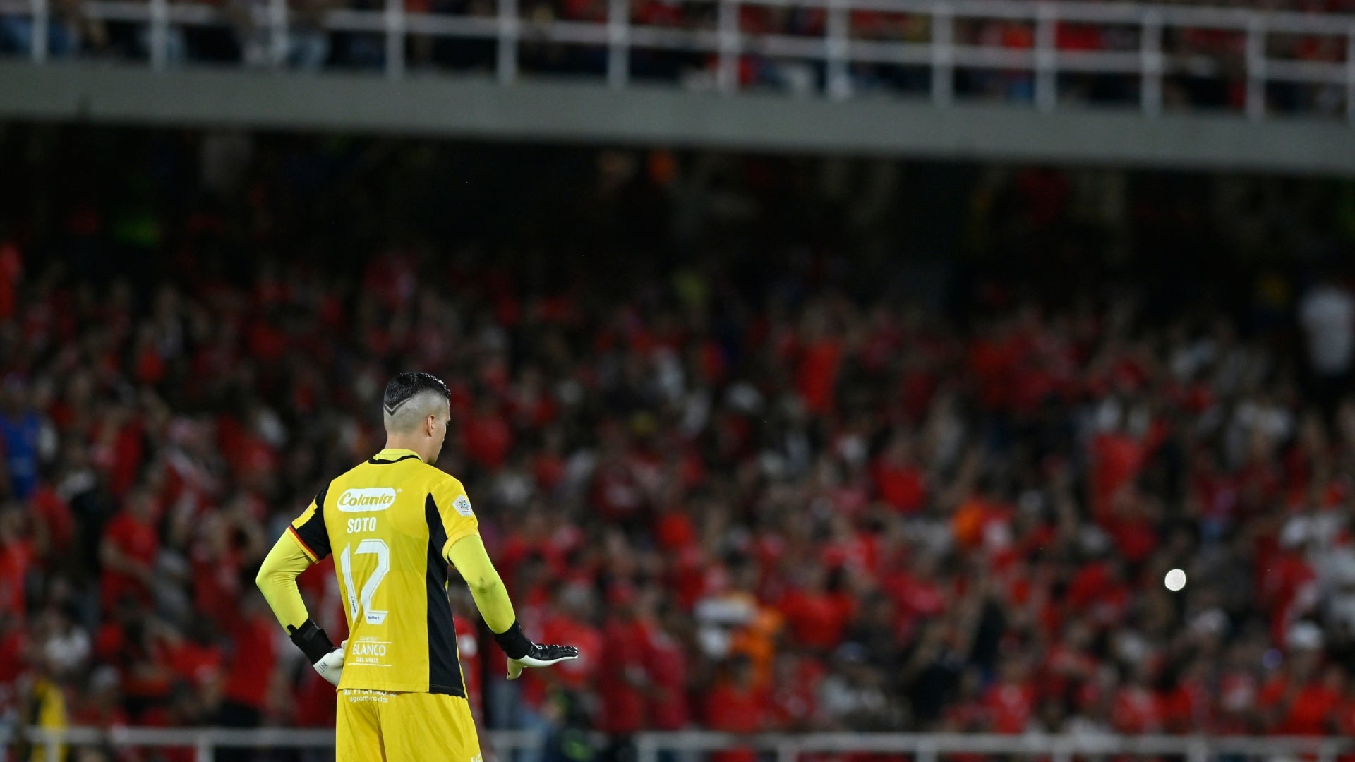 Jorge Soto y la hinchada de América en Cali - VizzorImage